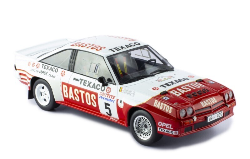 1:18 Ixo - Opel Manta 400, No.5, Bastos, Rally Ypres, G.Colsoul/A.Lopes, 1985 1:18 Ixo - Opel Manta 400, No.5, Bastos, Rally Ypres, G.Colsoul/A.Lopes, 1985