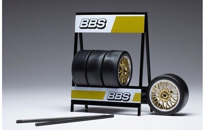 1:18 Ixo - Zubehör Räderset: BBS Motorsport, silber/gold, Set of 4 Wheels 1:18 Ixo - Zubehör Räderset: BBS Motorsport, silber/gold, Set of 4 Wheels