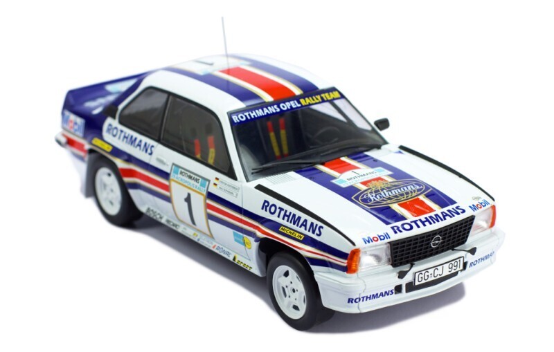 1:18 Ixo - Opel Ascona B 400, No.1, Rothmans Opel Rally Team, Rothmans, Rallye WM, Rally Acropolis, W.Röhrl/C.Geistdörfer, 1982