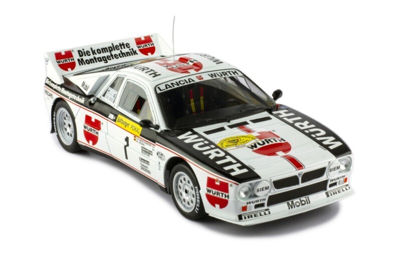 1:18 Ixo - Lancia 037 Rally, No.1, Würth, Rallye DM, Rallye Deutschland, W.Röhrl/C.Geistdörfer, 1983