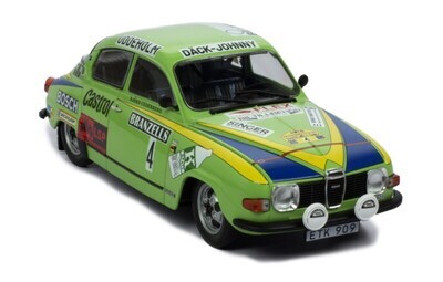 1:18 Ixo - Saab 96 V4, No.4, Rallye WM, Rallye Schweden, P.Eklund/B.Cederberg, 1976 1:18 Ixo - Saab 96 V4, No.4, Rallye WM, Rallye Schweden, P.Eklund/B.Cederberg, 1976