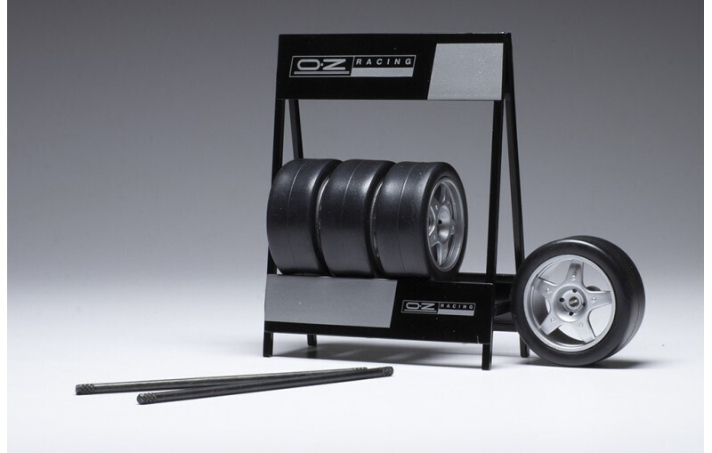 1:18 Ixo - Zubehör Räderset: OZ Crono, silber, Set of 4 Wheels
