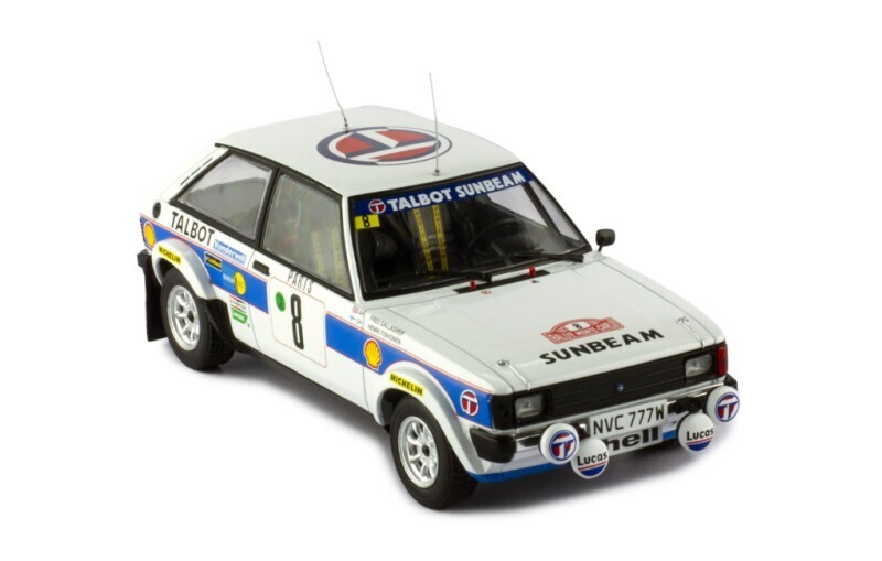 1:24 Ixo - Talbot Sunbeam Lotus, No.8, Rallye WM, Rally Monte Carlo , H.Toivonen/F.Gallagher, 1981