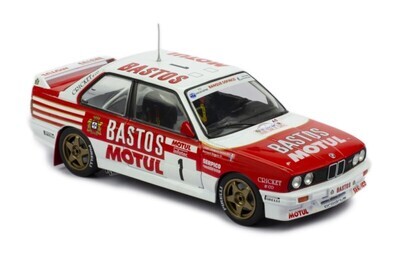 1:24 Ixo - BMW M3 (E30), No.1, Bastos, Rallye WM, Rallye Tour de Corse, B.Beguin/J-J.Lenne, 1988 1:24 Ixo - BMW M3 (E30), No.1, Bastos, Rallye WM, Rallye Tour de Corse, B.Beguin/J-J.Lenne, 1988