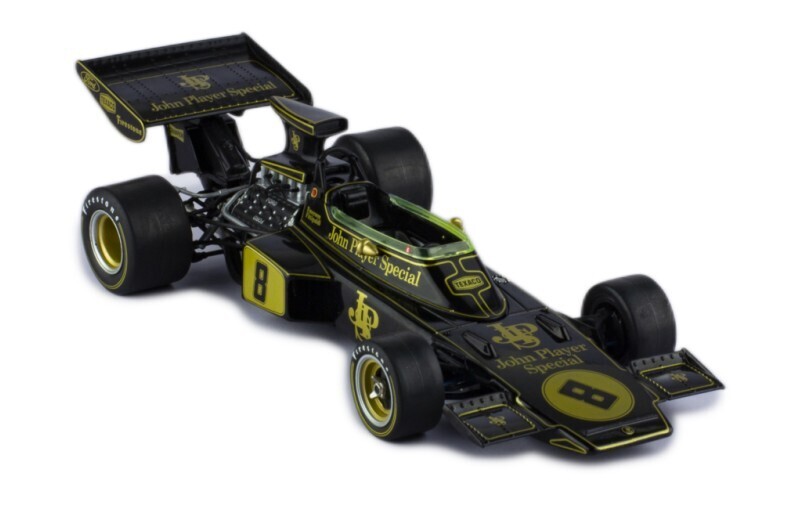 1:24 Ixo - Lotus 72D, No.8, Formel 1, GP Großbritannien, E.Fittipaldi, 1972