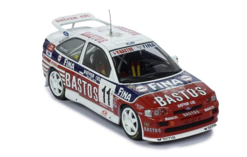 1:24 Ixo - Ford Escort RS Cosworth, No.11, Bastos, 24h Ypres, M.Duez/D.Grataloup, 1995 1:24 Ixo - Ford Escort RS Cosworth, No.11, Bastos, 24h Ypres, M.Duez/D.Grataloup, 1995