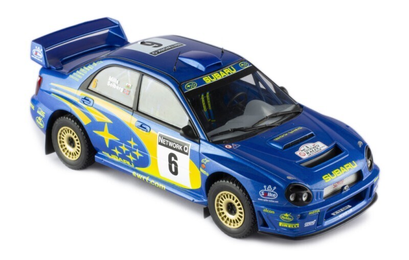 1:24 Ixo - Subaru Impreza S7, No.6, Rallye WM, Rally of Great Britain, P.Solberg/P.Mills, 2001