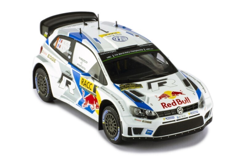 1:24 Ixo - VW Polo R WRC, No.1, Red Bull, Rallye WM, Rallye Catalunya, S.Ogier/J.Ingrassia, 2014