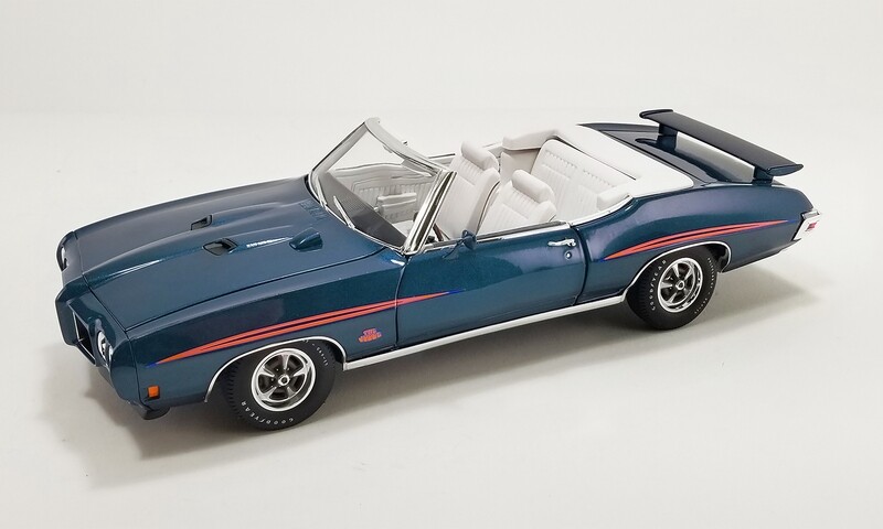 1:18 ACME - 1970 Pontiac GTO Convertible, blue