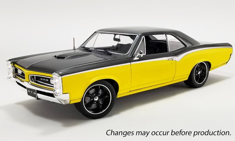 1:18 ACME - 1966 Pontiac GTO Restomod, yellow/black