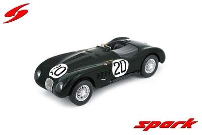 1:18 Spark - Jaguar XK 120 C No.20 Winner Le Mans 24H 1951 P. Walker – P. Whitehead 1:18 Spark - Jaguar XK 120 C No.20 Winner Le Mans 24H 1951 P. Walker – P. Whitehead