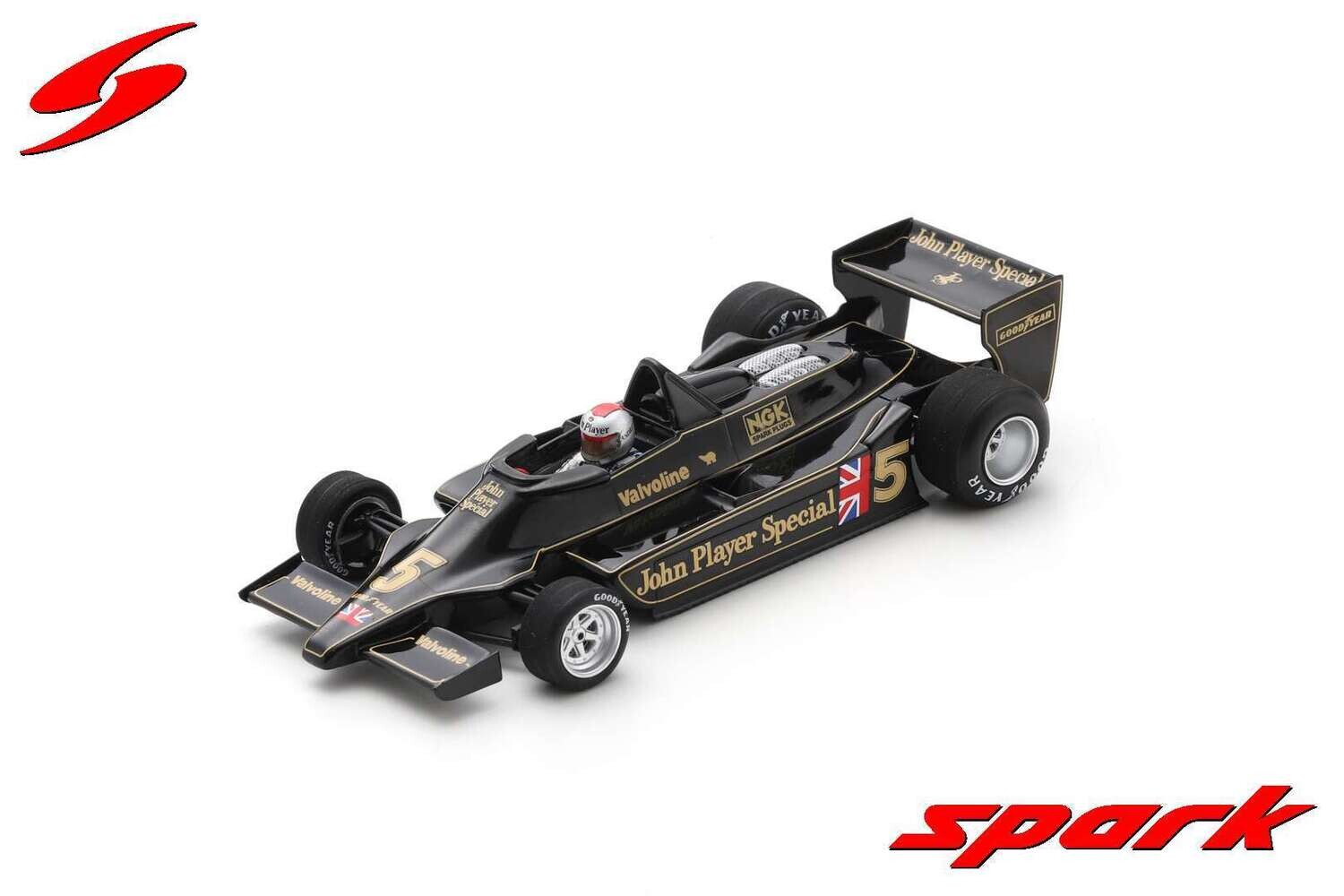 1:18 Spark - Lotus 79 No.5 Winner Belgium GP 1978 Mario Andretti
