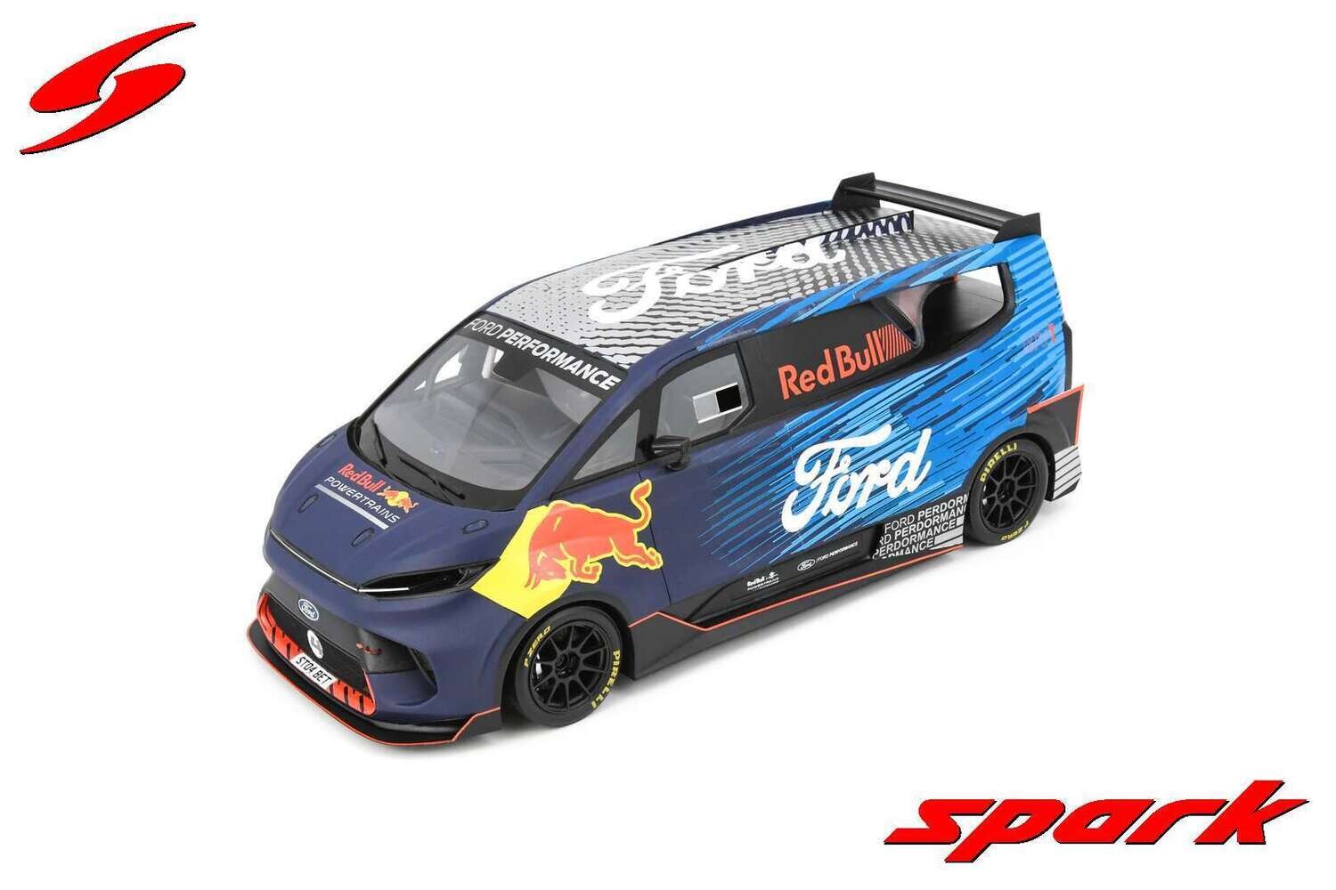1:18 Spark - Ford Supervan 4 Red Bull - Circuit du Grand Sambuc - 2023 Max Verstappen