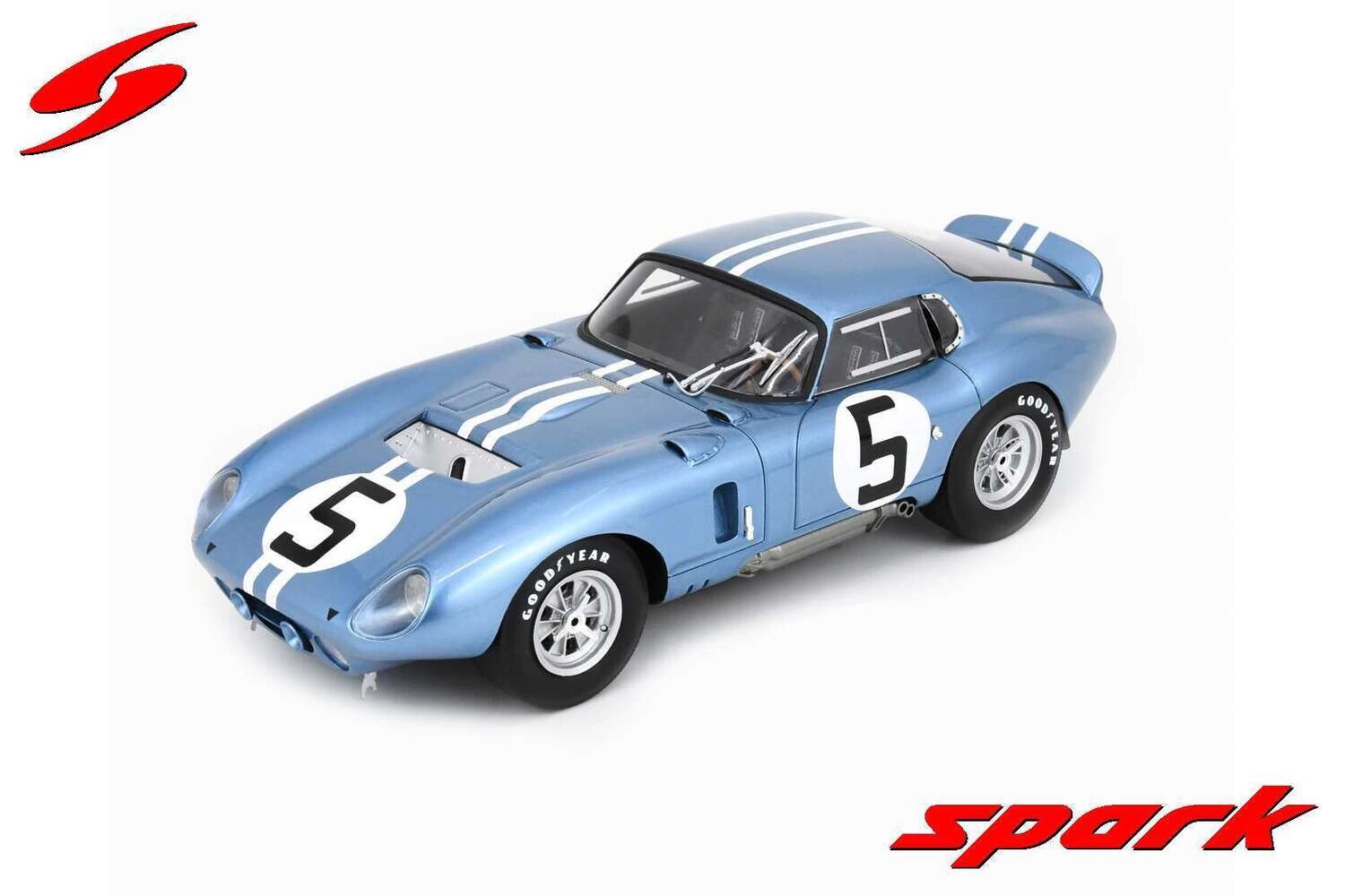 1:18 Spark - AC Cobra Daytona No.5 4th Le Mans 24H 1964 D. Gurney - B. Bondurant