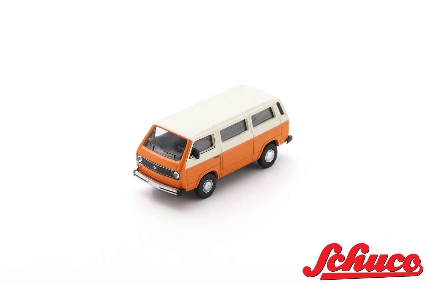 1:64 Schuco - VW T3 Luxus Bus 2-tone beige/orange