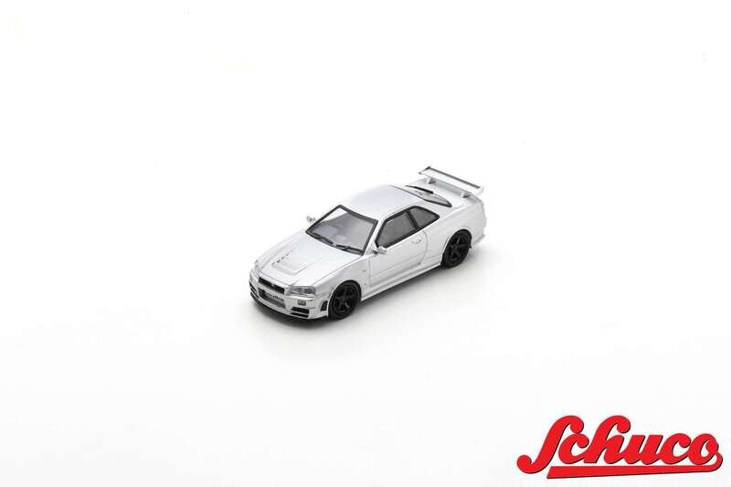 1:64 Schuco - Nismo R34 GT-R Z-tune Silber