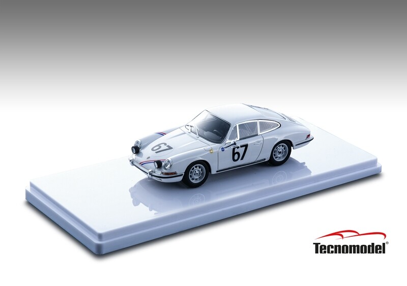 1:43 Tecnomodel - Porsche 901 911 S Team P.Boutin #67 24h Le Mans 1967 P.Sanson - P.Boutin 1:43 Tecnomodel - Porsche 901 911 S Team P.Boutin #67 24h Le Mans 1967 P.Sanson - P.Boutin