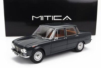 1:18 Mitica Diecast - Alfa Romeo Giulia 1.6 Ti Grigio Grafite 1962