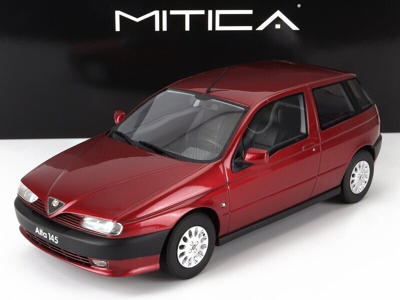 1:18 Mitica Resin - Alfa Romeo 145 1995 Red Metallic 1:18 Mitica Resin - Alfa Romeo 145 1995 Red Metallic