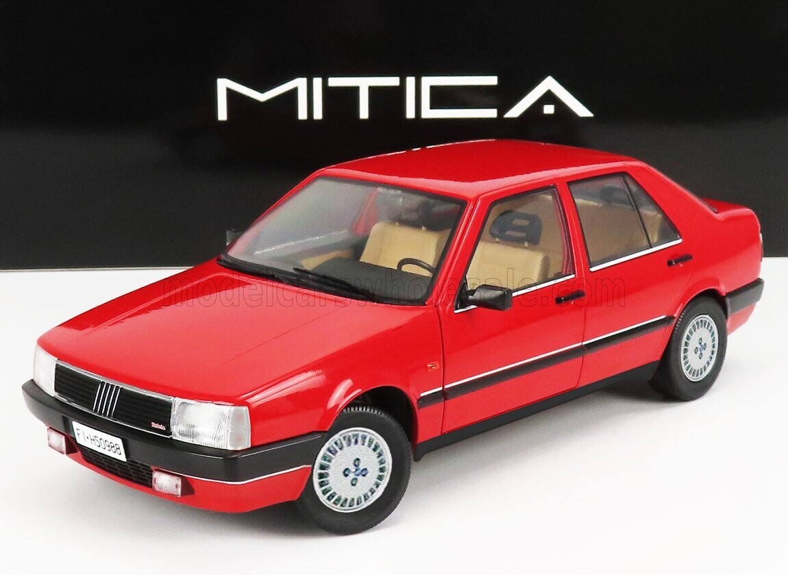 1:18 Mitica Diecast - Fiat Croma 2.0 Turbo IE 1988 Red Rosso Corsa 854