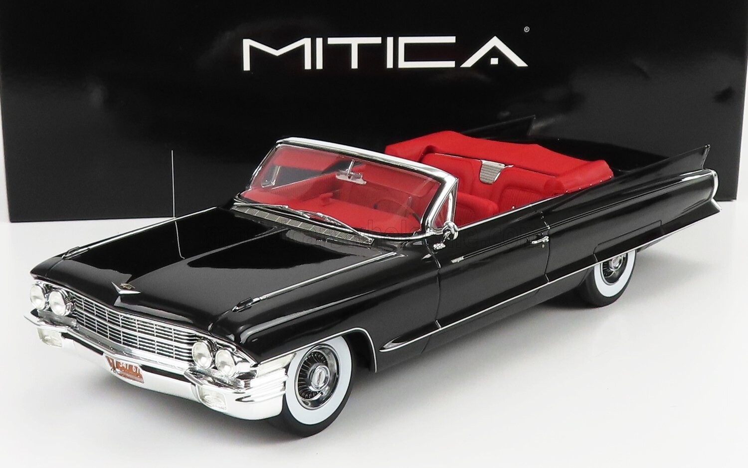 1:18 Mitica Resin - Cadillac Eldorado Biarritz Convertible Open 1962 Black