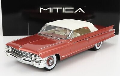 1:18 Mitica Resin - Cadillac Eldorado Biarritz Convertible Closed 1962 Pink Metallic