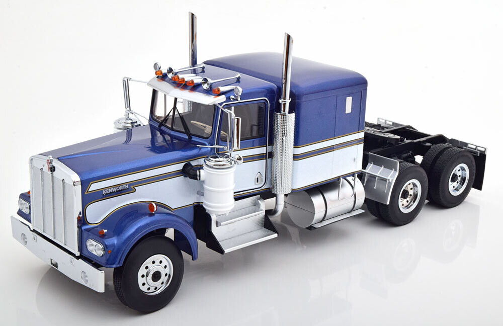 1:18 Road Kings - Kenworth W900 blaumetallic/weiß