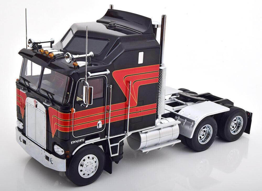 1:18 Road Kings - Kenworth K100 Aerodyne 1976 schwarz/rot