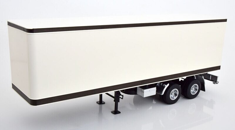 1:18 Road Kings - Semi-Trailer weiß/schwarz 1:18 Road Kings - Semi-Trailer weiß/schwarz
