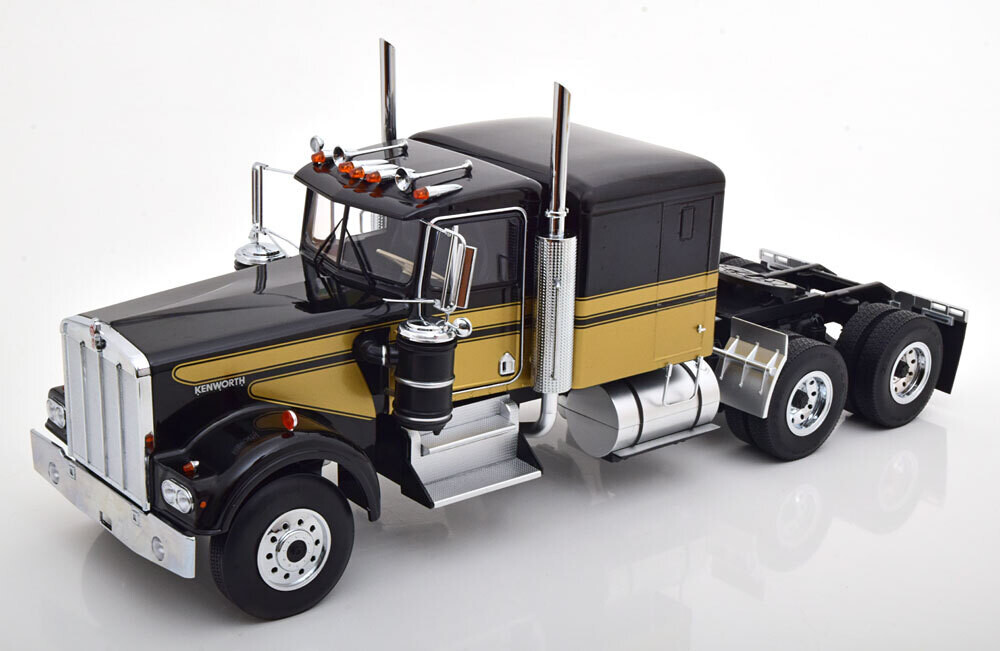 1:18 Road Kings - Kenworth W900 schwarz/gold