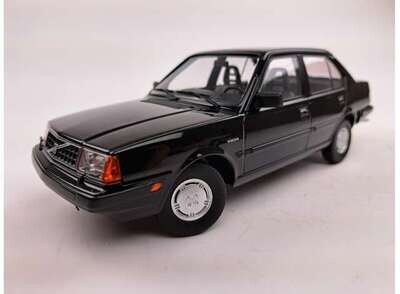 1:18 Triple9 - 1987 Volvo 360, black metallic with grey interior