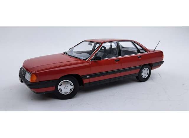 1:18 Triple9 - 1989 Audi 100 C3, tornado bright red