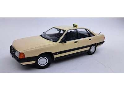 1:18 Triple9 - 1989 Audi 100 C3 *Taxi*, ivory-white