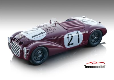 1:18 Tecnomodel - Ferrari 159S 12H #21 di Pescara 1947 2° place 1947 Driver: Franco Cortese 1:18 Tecnomodel - Ferrari 159S 12H #21 di Pescara 1947 2° place 1947 Driver: Franco Cortese