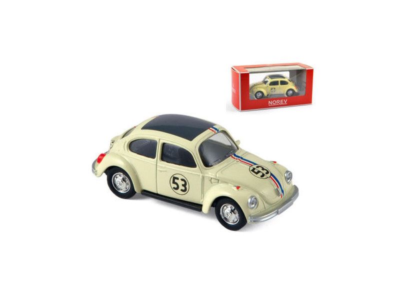 1:64 Norev - Volkswagen Beetle 1303 1973 #53 Herbie *Reproduktion* 1:64 Norev - Volkswagen Beetle 1303 1973 #53 Herbie *Reproduktion*