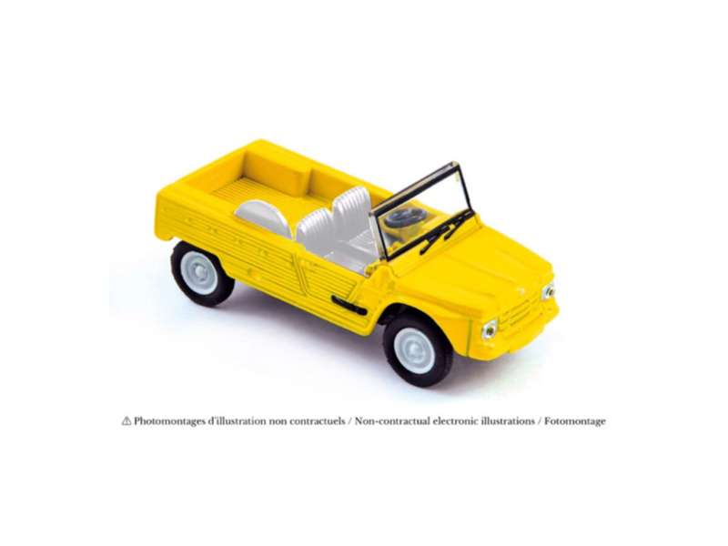 1:64 Norev - Citroesn Mehari 1983 Gelb 1:64 Norev - Citroesn Mehari 1983 Gelb