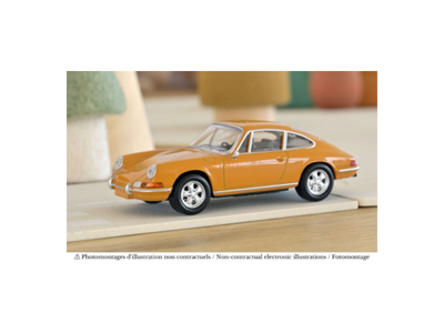 1:43 Norev Jet Car - Porsche 911 1969 Bahama Yellow