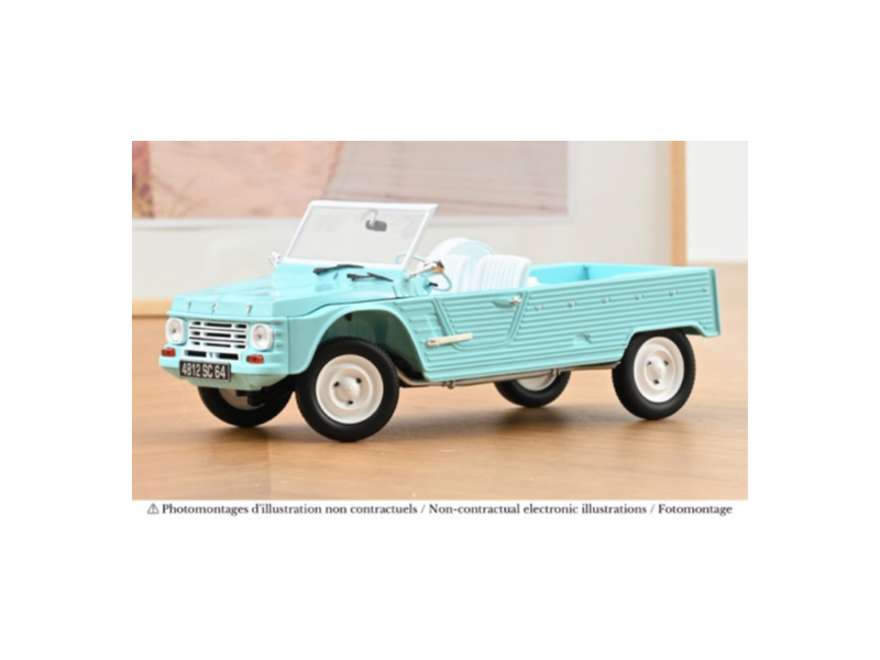 1:43 Norev Jet Car - Citroen Mehari 1978 Light Blue