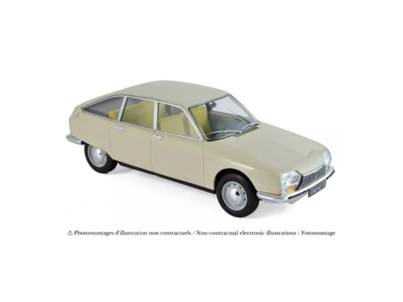 1:43 Norev - Citroen GS 1971 Beige 1:43 Norev - Citroen GS 1971 Beige