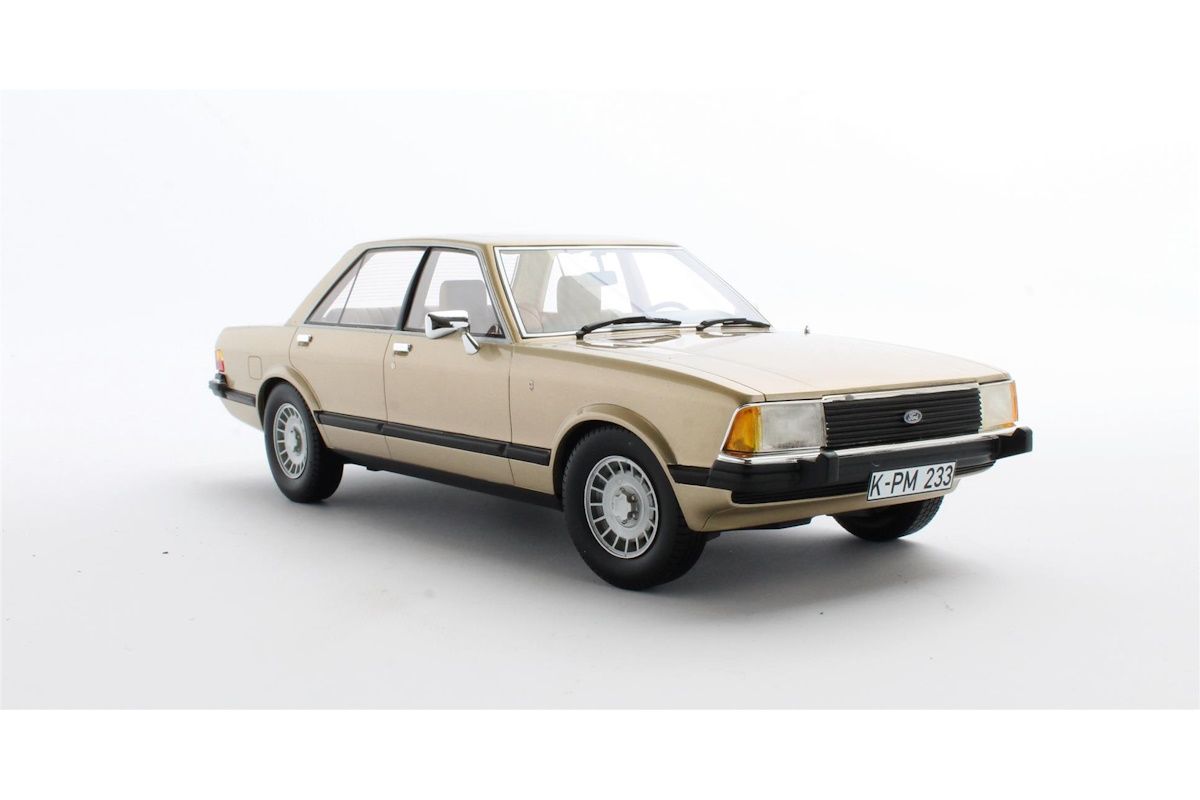 1:18 Cult Models - Ford Granada 2.8 Ghia Saloon gold metallic 1978