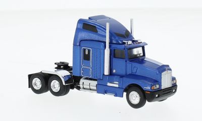 1:87 Brekina - Kenworth T 600, metallic-blau/schwarz, 1984
