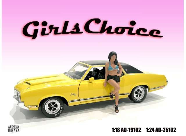 1:24 American Diorama - Girls Choice 2