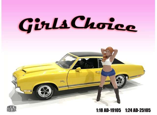 1:24 American Diorama - Girls Choice 5
