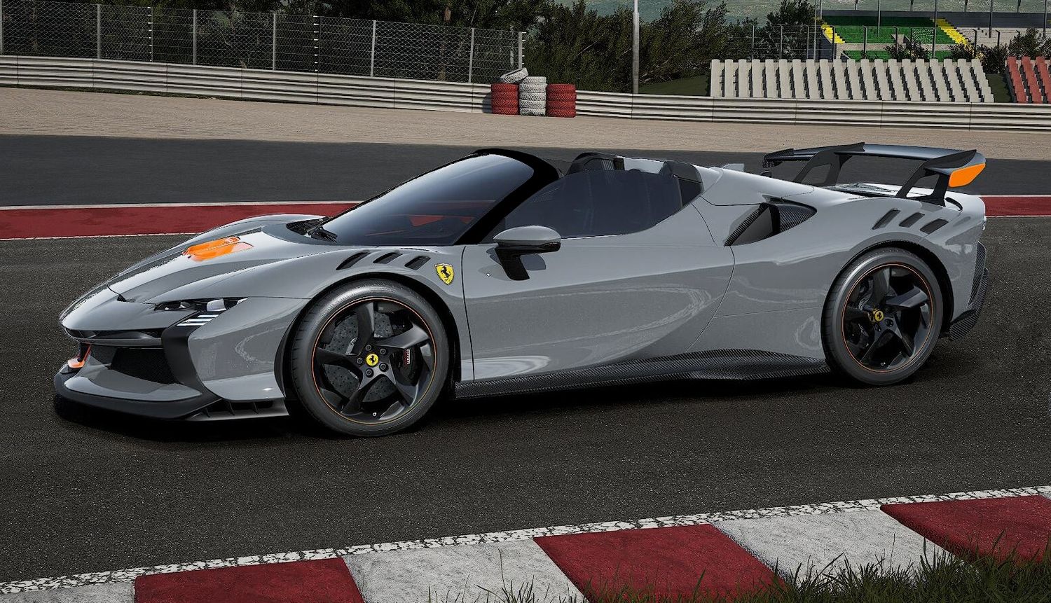 1:18 MR Collection Models - Ferrari SF90 XX Spider Grigio Nardo