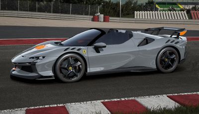 1:18 MR Collection Models - Ferrari SF90 XX Spider Grigio Nardo