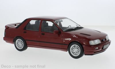 1:18 MCG - Ford Sierra Cosworth 4x4, metallic-dark red, 1990