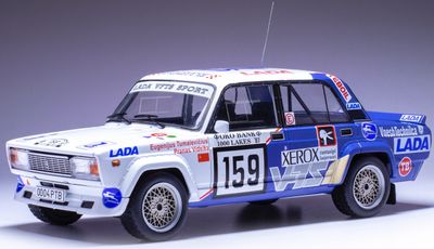 1:18 Ixo - Lada 2105 VFTS, No.159, 1000 Lakes Rallye, E.Tumalevicius/P.Videika, 1987