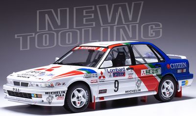 1:18 Ixo - Mitsubishi Galant VR-4, No.9, RAC Rally, K.Eriksson/S.Parmander, 1990