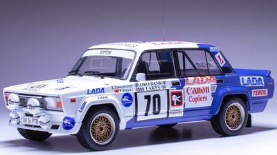 1:18 Ixo - Lada 2105 VFTS, No.70, 1000 Lakes Rallye, E.Tumalevicius/P.Videika, 1986