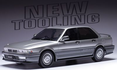 1:18 Ixo - Mitsubishi Galant VR-4, silver, 1987